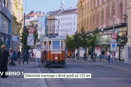 Elektrické tramvaje v Brně jezdí už 125 let