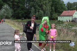 Výškovické rybníky pod Hurou ožily díky rodinné akce Hurá k rybníkům