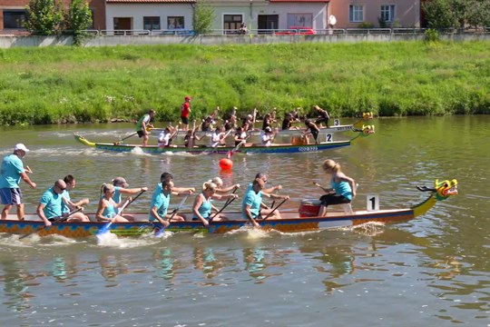 Řeka Morava patřila dračím lodím