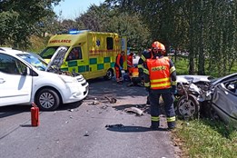 Nehoda u Chomýže uzavřela objízdnou trasu do Bystřice pod Hostýnem. V místě se tvoří dlouhé kolony