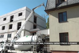 Jáchym vedle Anny roste před očima, formou sbírky prosí o pomoc
