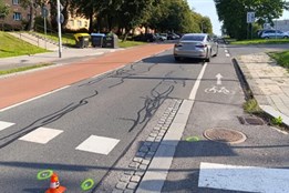 Řidič v Ostravě přehlédl starší chodkyni, která po srážce na chvíli upadla do bezvědomí