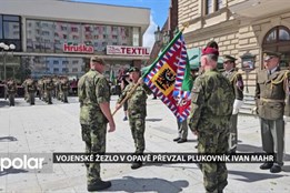 Na Horním náměstí proběhl slavnostní ceremoniál předání funkce velitele 53. pluku průzkumu a elektronického boje