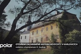 Opravovaná karlovická rychta ze 17. století se opět otevřela veřejnosti