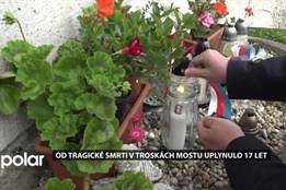 Od tragické smrti v troskách mostu ve Studénce uplynulo 17 let