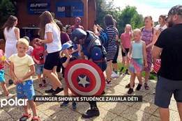 BEZ KOMENTÁŘE: Avanger show ve Studénce bavila děti