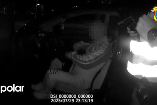 Opilý řidič s 2,5 promile v noci šněroval cyklostezkou