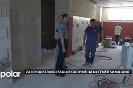 Za rekonstrukci školní kuchyně dá Nový Jičín téměř 50 milionů