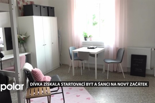 Pilotní projekt startovacího bytu ve Vítkovicích pomůže dívce k samostatnému životu