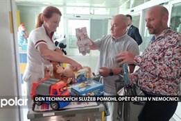 Den technických služeb pomohl opět dětem v nemocnici