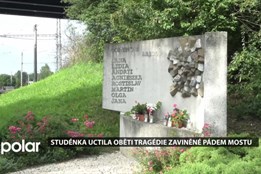 Studénka uctila oběti tragédie zaviněné pádem mostu