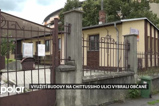Využití budovy na Chittussiho ulici vybrali občané, vznikne tu komunitní místo