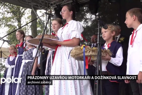 Prázdniny ve Stonavě uzavřou motorkáři a dožínková slavnost