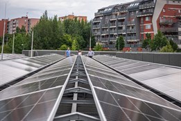 Na střeše Domova pokojného stáří na Jižních Svazích vznikla solární elektrárna