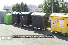 Ve Frýdku-Místku roste množství tříděného odpadu