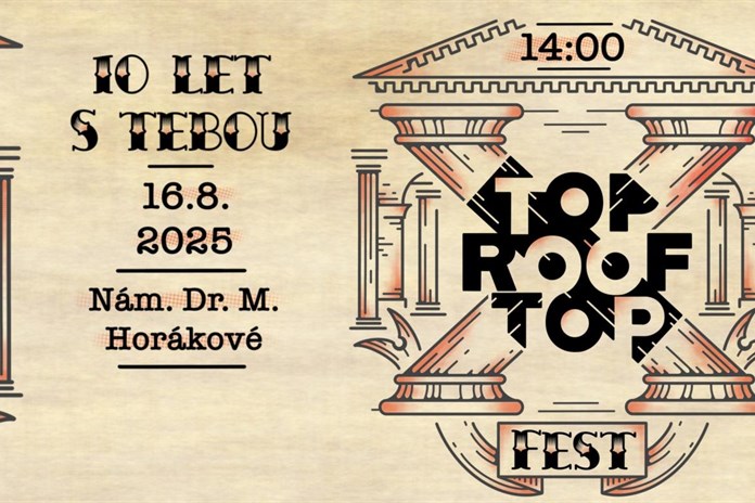 Tip na sobotu: Top RoofTop fest 2025