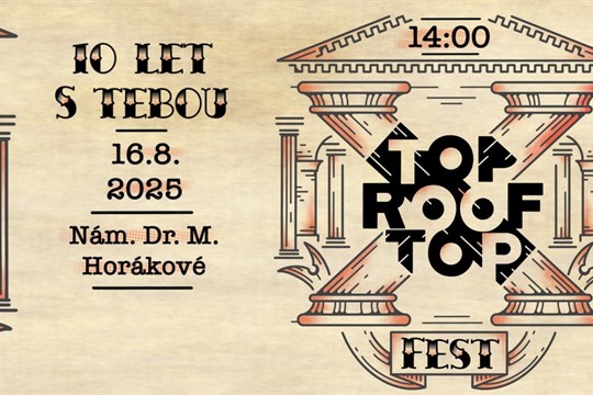 Tip na sobotu: Top RoofTop fest 2025