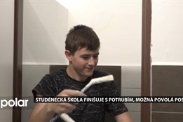 Studénecká škola finišuje s potrubím, na úklid možná povolá posily