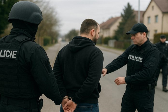 Střelba z plynové pistole v Rokycanech. Policisté zadrželi podezřelého muže
