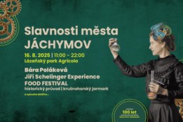 Přijeďte v sobotu na Slavnosti města Jáchymov!