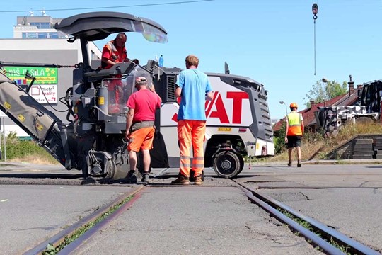 Výluka tramvají na Neředín potrvá až do poloviny září