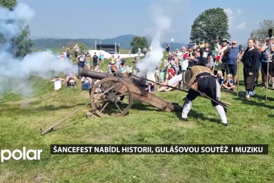 Šancefest na opevnění v Mostech u Jablunkova nabídl historii, hudbu i gulášovou soutěž