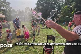 Fajne léto na Technotrase zastavilo ve Vagonářském muzeu