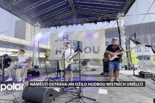 Náměstí Ostrava-Jih ožilo hudbou místních umělců