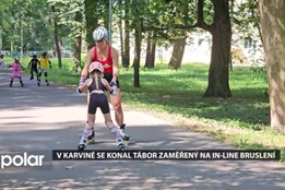 V Karviné se poprvé konal příměstský tábor zaměřený na in-line bruslení