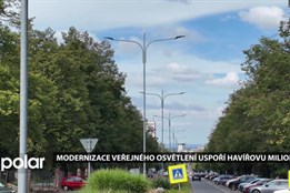 Radnice modernizací veřejného osvětlení ušetří ročně přes dva miliony korun