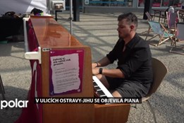V ulicích Ostravy-Jihu se objevila piana. Zahrát si může kdokoli