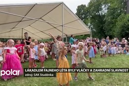 Lákadlem Fajneho léta byly vláčky a zahradní slavnost