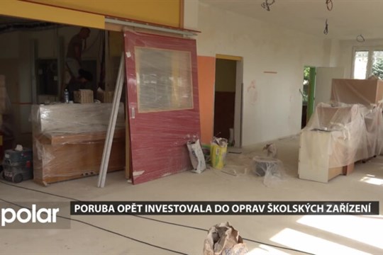 Poruba opět investovala do oprav školských zařízení. Některé žáky čeká nové vybavení