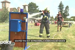 Dobrovolní hasiči všech kategorií poměřili síly v náročné soutěži TFA ve Frýdku-Místku