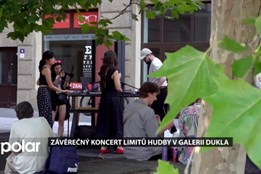 Závěrečný koncert Limitů hudby v Galerii Dukla. Vystoupila kapela Viah
