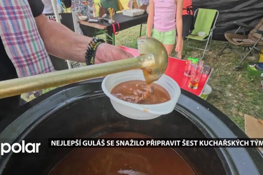 Nejlepší guláš se ve Studénce snažilo připravit šest kuchařských týmů
