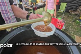 Nejlepší guláš se ve Studénce snažilo připravit šest kuchařských týmů