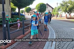 Spolek Tulipán a PZKO připravili dětem hezké prázdniny
