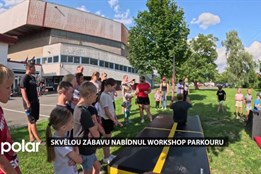 BEZ KOMENTÁŘE: Workshop parkouru nabídl zábavu i zážitek
