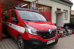 Hasiči z Jarošova dostali novou techniku