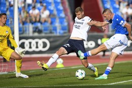 Fotbalisté Slovácka podlehli Baníku 0:2. Na ostravské půdě podali bezzubý výkon