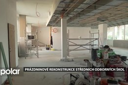 Střední odborné školy v Karviné o prázdninách nezahálely a pustily se do rozsáhlých rekonstrukcí