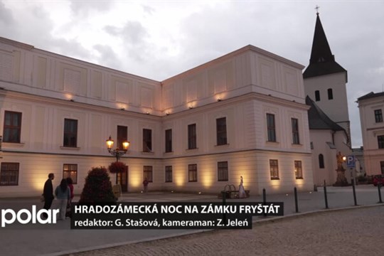 Zámek Fryštát v Karviné se opět ponořil do světla svíček, uskutečnila se Hradozámecká noc