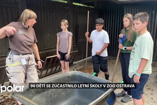 Oblíbené Letní školy v ZOO Ostrava se zúčastnilo 90 dětí, všechny tři turnusy byl plně obsazené
