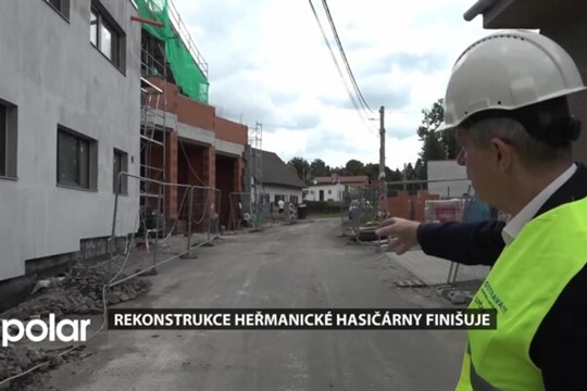 Dobrovolní hasiči z Heřmanic budou mít do dvou měsíců dostavěnou moderní zbrojnici