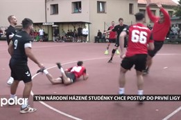 Tým národní házené Studénky chce postup do první ligy, v přípravě porazil Svinov