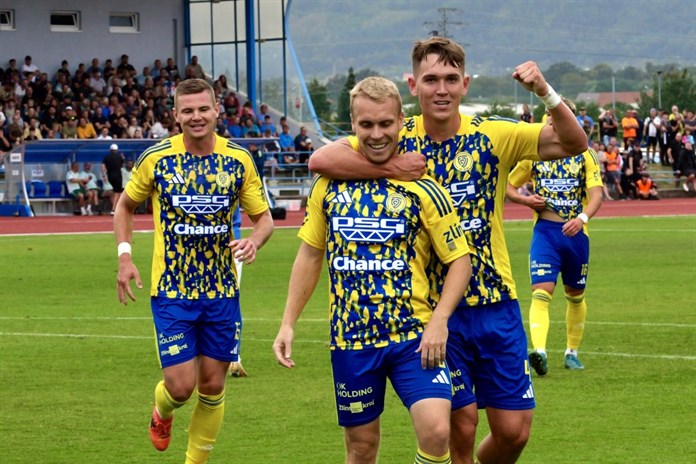 2. kolo MOL Cupu: Zlín jasně vyhrál, postoupilo i Slovácko, Kroměříž končí 