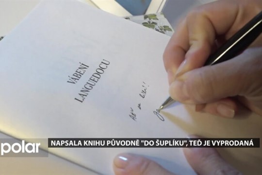 Napsala knihu původně "do šuplíku", teď je vyprodaná