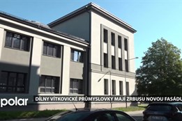 Dílny vítkovická Střední průmyslové školy mají nové zateplení