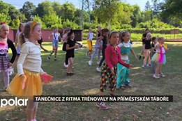 Tanečnice z rychvaldského Ritma trénovaly na příměstském táboře